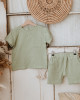 Dečija majica od muslina zelena
