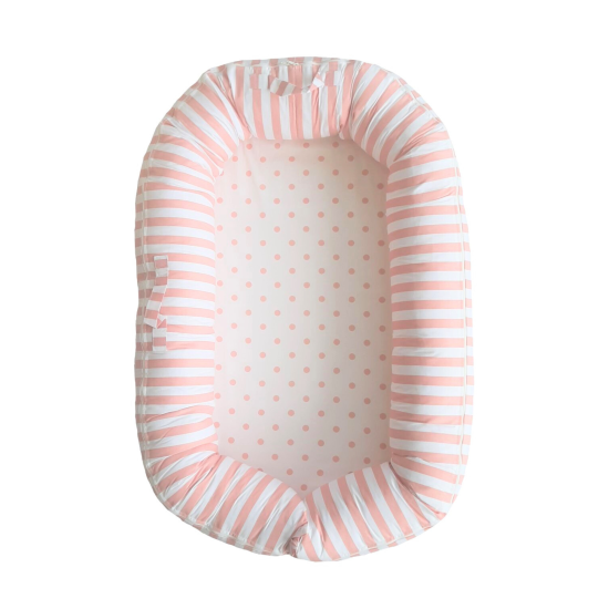 Baby gnezdo Piccolino - puder roze Baby gnezdo Piccolino - puder roze