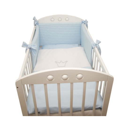 Komplet za krevetac LUX plavi Komplet za krevetac LUX plavi