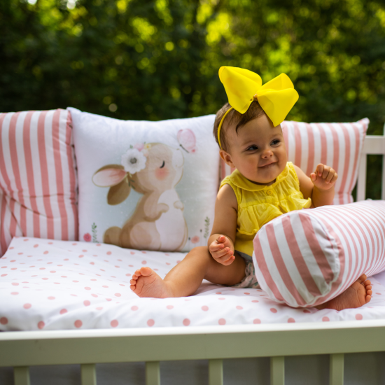 Komplet Piccolino puder roze