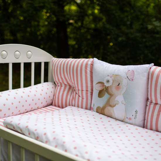 Komplet Piccolino puder roze