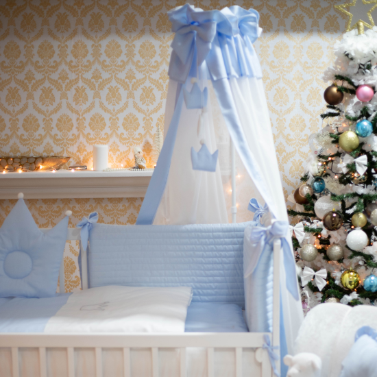 Bebi baldahin LUX plavi Bebi baldahin LUX plavi