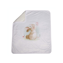 Bebi pokrivač Piccolino roze zeka