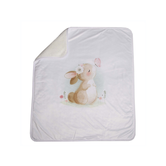 Bebi pokrivač Piccolino roze zeka Bebi pokrivač Piccolino roze zeka
