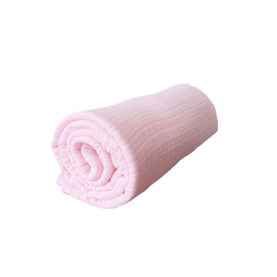 Letnji prekrivač od muslina Roze Letnji prekrivač od muslina Roze
