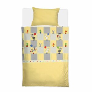 Posteljina Kravica žuta