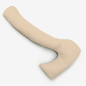 Question Mark Pillow DARK BEIGE