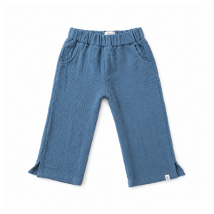 Muslin pants - dark blue