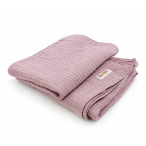 Muslin Bedding Set - powder pink