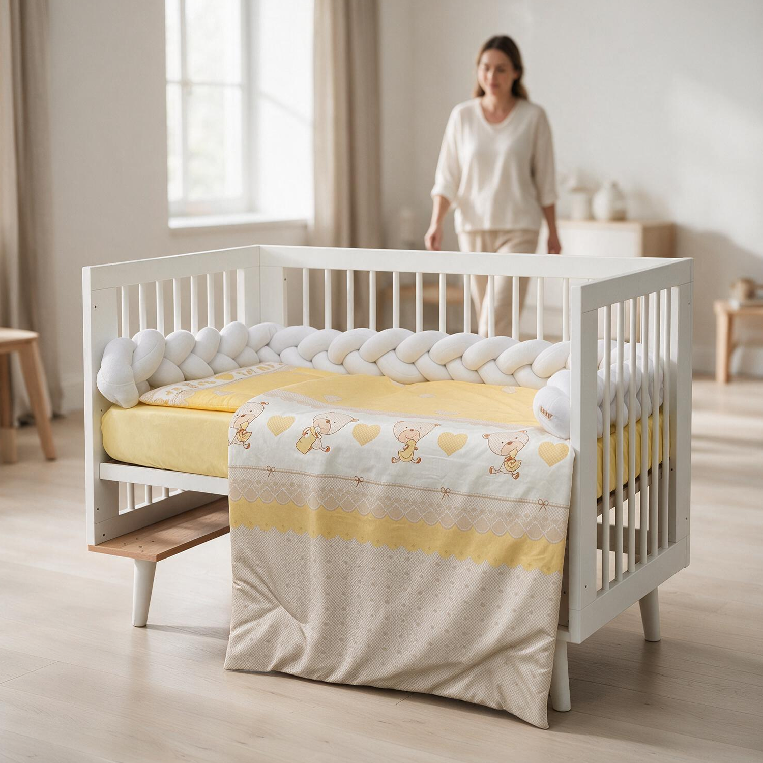 Komplet Baby bear žuti 4/1