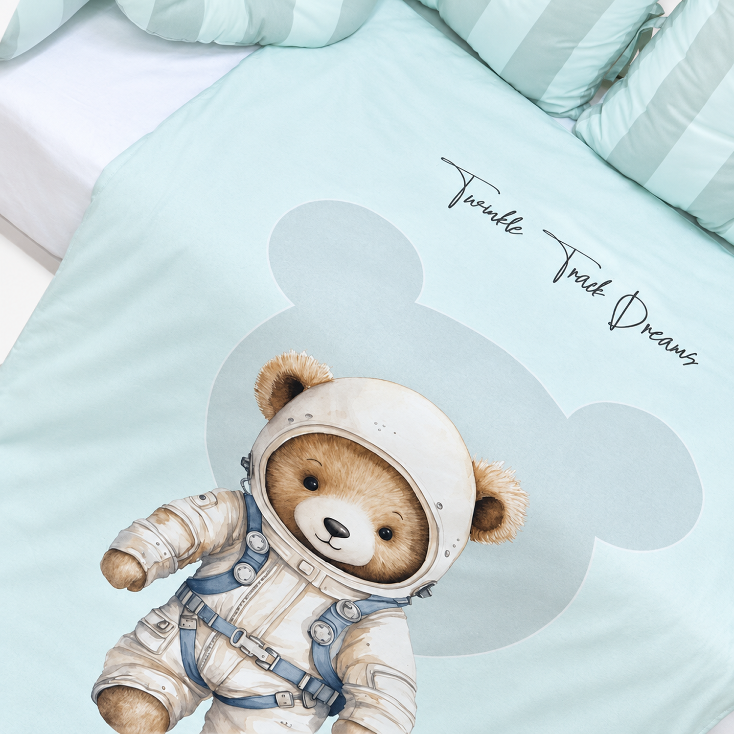 BABY SET “TEDDY” MINT 8-PIECE