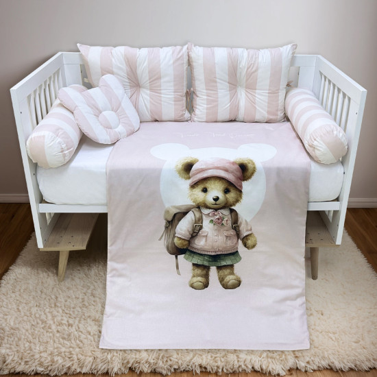 BEBI KOMPLET "TEDDY" ROZE 8/1