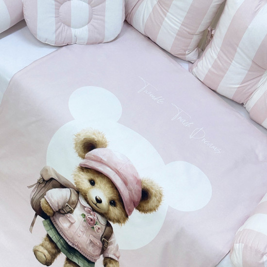 BEBI KOMPLET "TEDDY" ROZE 8/1