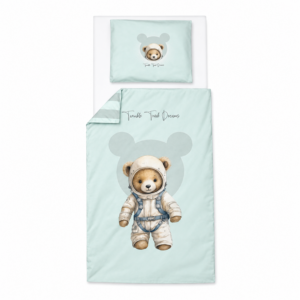 POSTELJINA "TEDDY" MINT 80x120cm 3/1