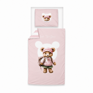 POSTELJINA "TEDDY" ROZE 80x120cm 3/1
