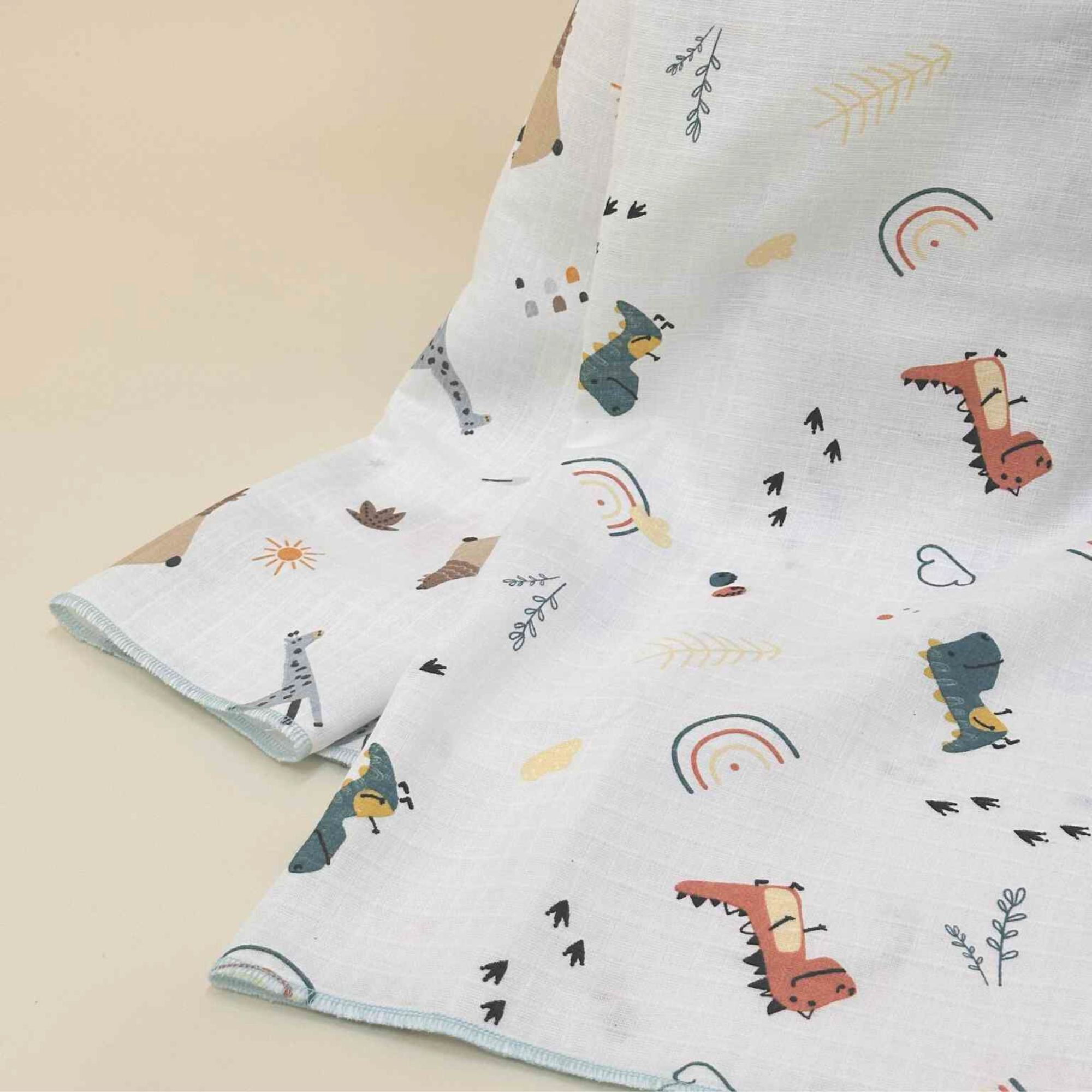 Pelene od muslina 2/1 dino-animals