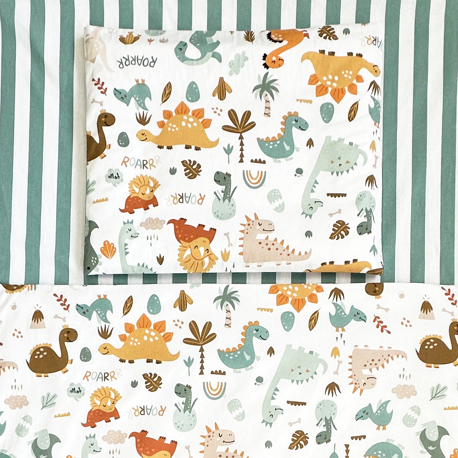 Baby bedding "Dino crew"